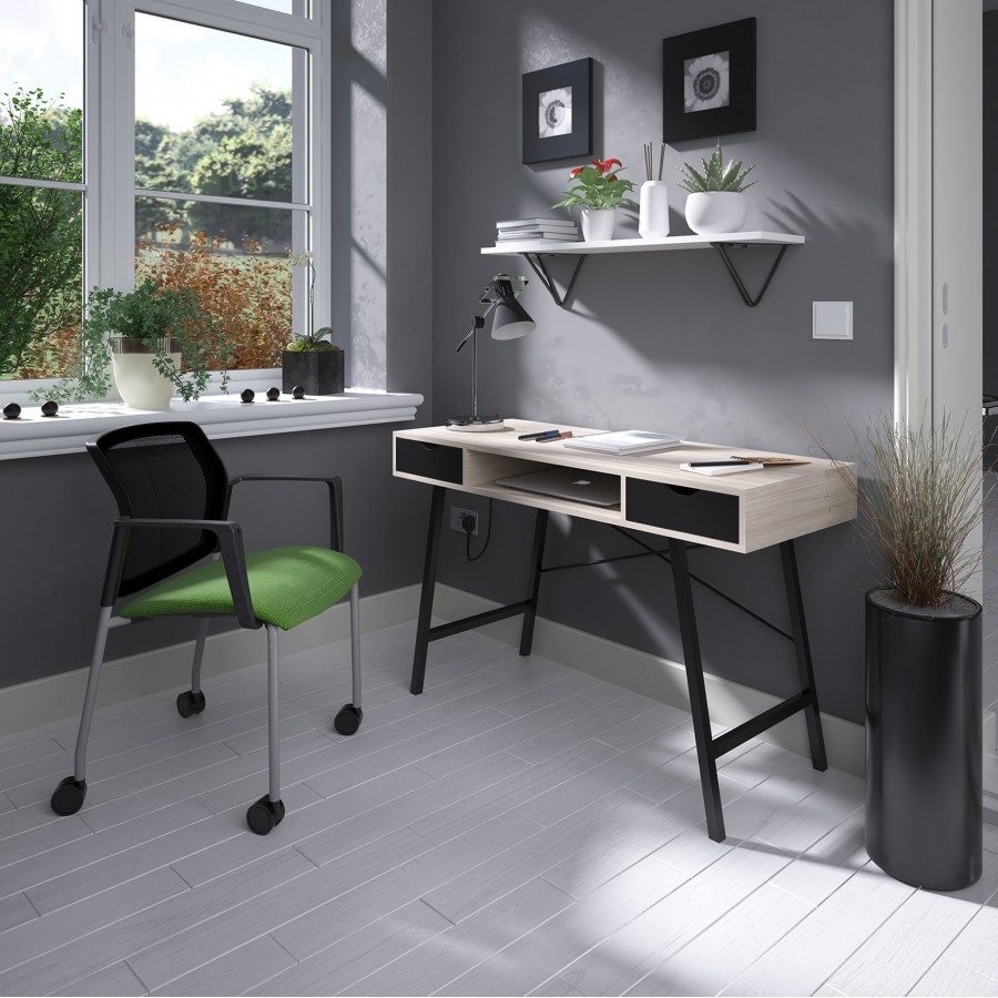 Coba Home Office Workstation with Pull Out Drawers
